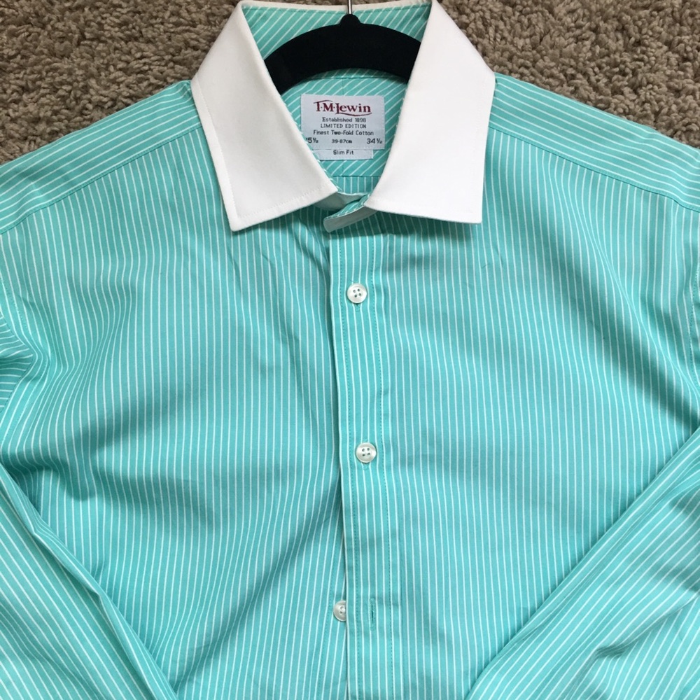 Dressy men shirt by T. M. Lewin